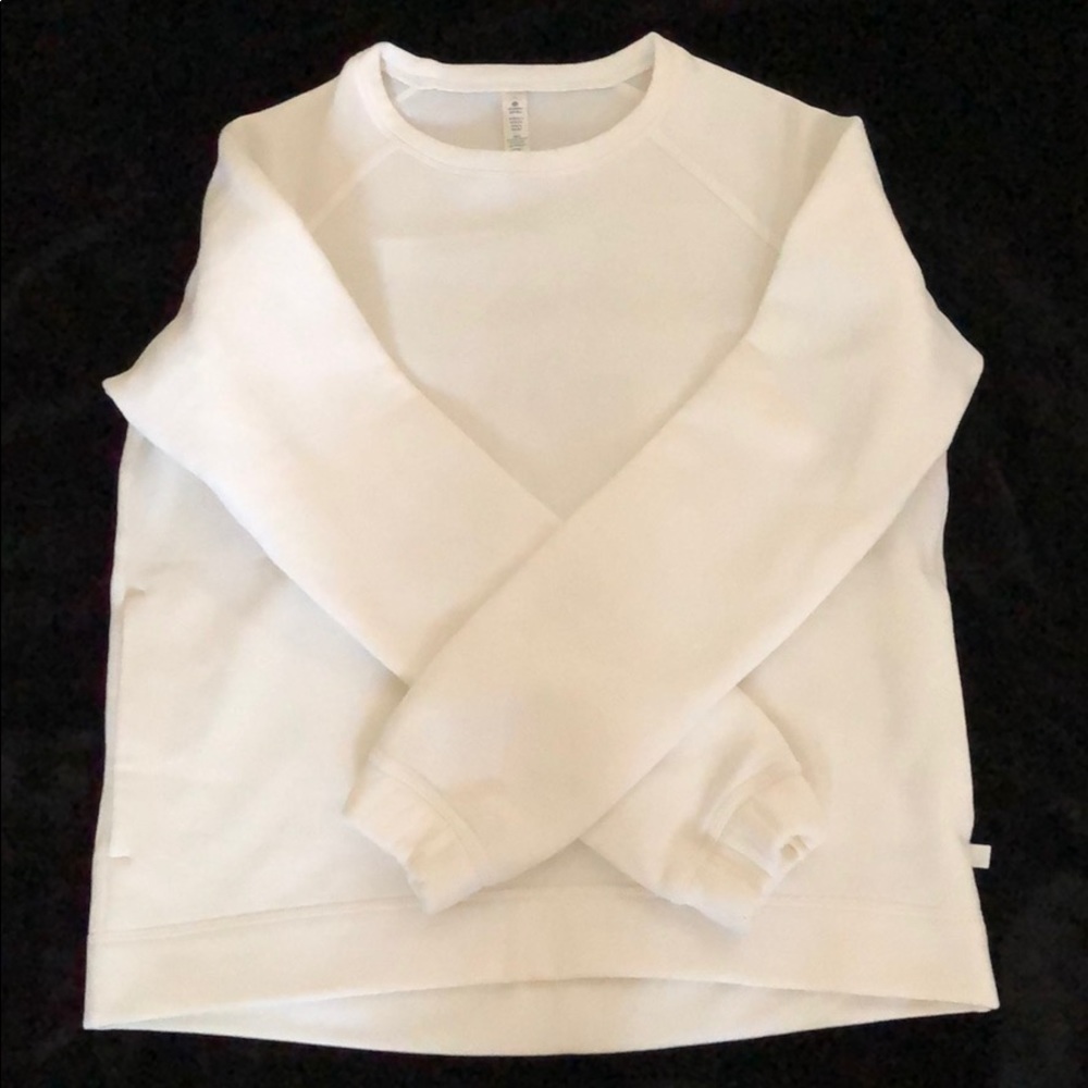 Lululemon white sweatshirt 6